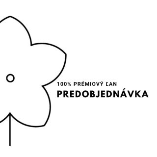 PREDOBJEDNÁVKA ľanu V prémiovej kvalite ako ste zvyknutí. Gramáž 160 g/m² v základných farbách: ústricovobiela, čierna a v...